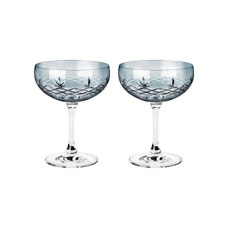 Crispy Gatsby Sapphire // Blue - Set of 2