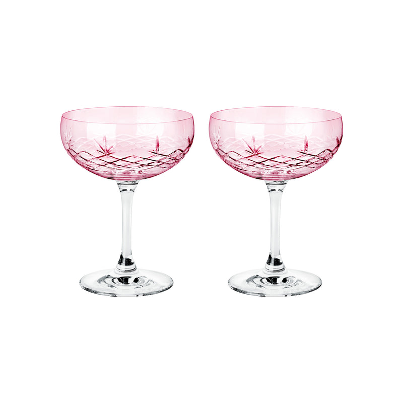 Crispy Gatsby Topaz // Pink - Set of 2