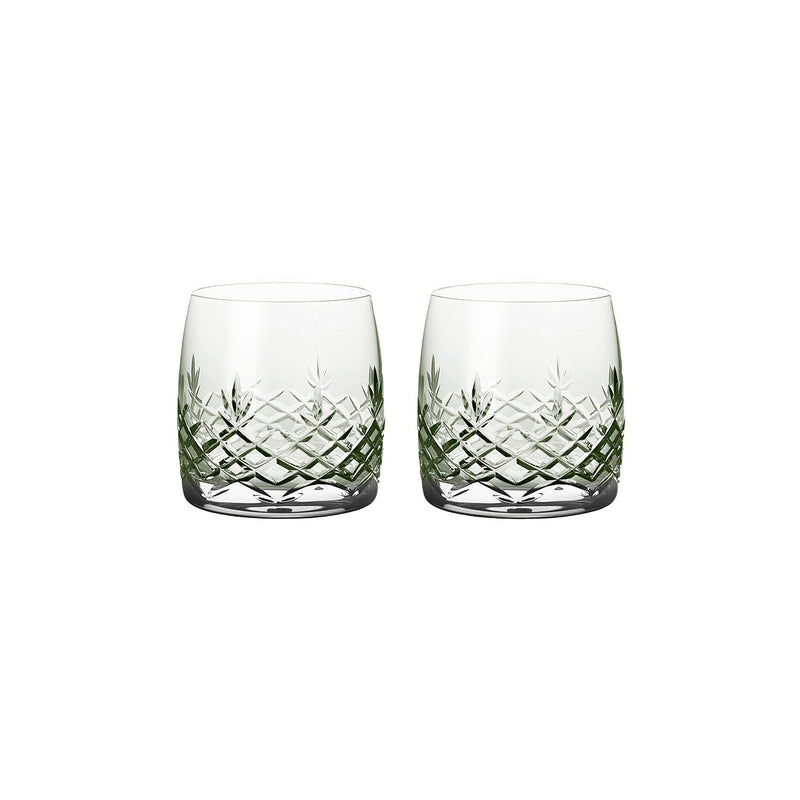 Crispy Aqua Emerald // Green - Set of 2