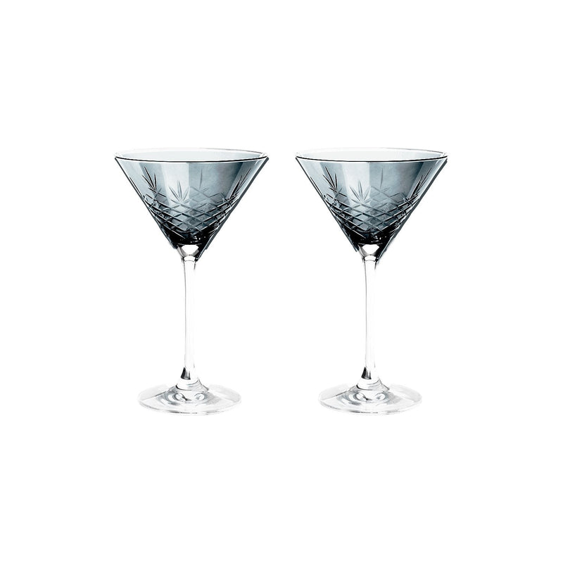 Crispy Cocktail Sapphire // Blue  - Set of 2