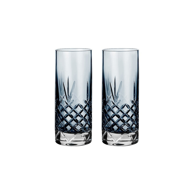 Crispy Highball Sapphire // Blue - Set of 2