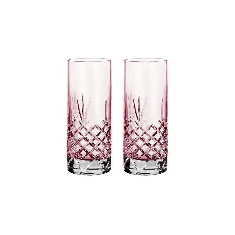 Crispy Highball Topaz // Pink - Set of 2