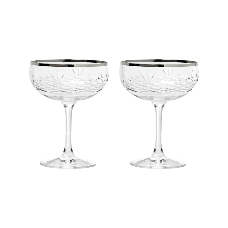 Crispy Platinum Gatsby - Set of 2