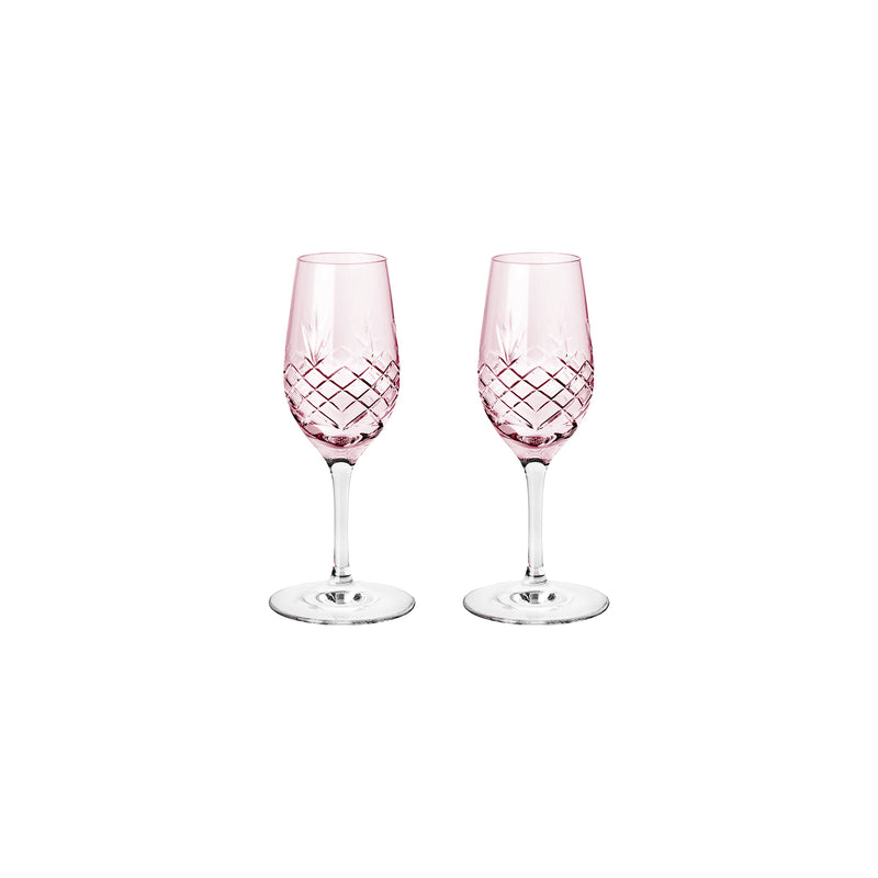 Crispy Port Topaz // Pink - Set of 2