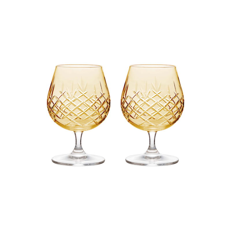Crispy Sixball Citrine - Set of 2