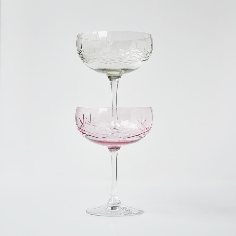 Crispy Gatsby Topaz // Pink - Set of 2