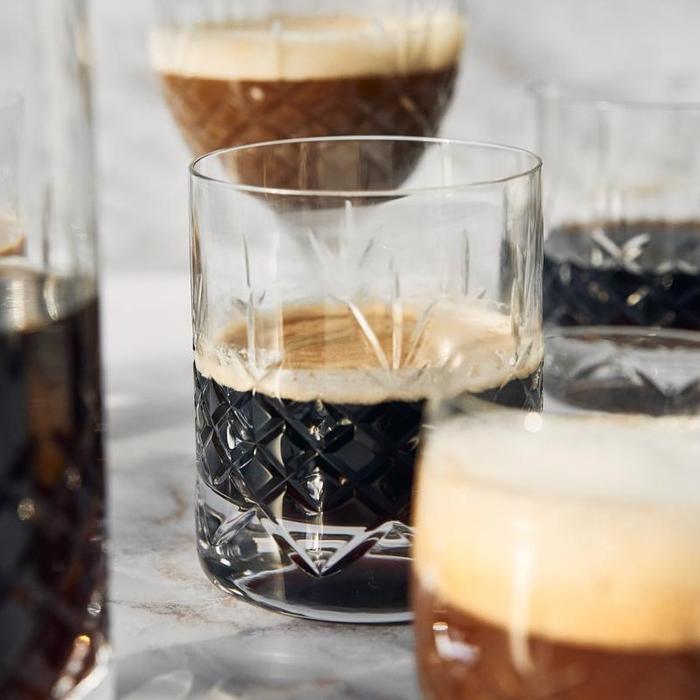 Coffee served aesthetically and with love