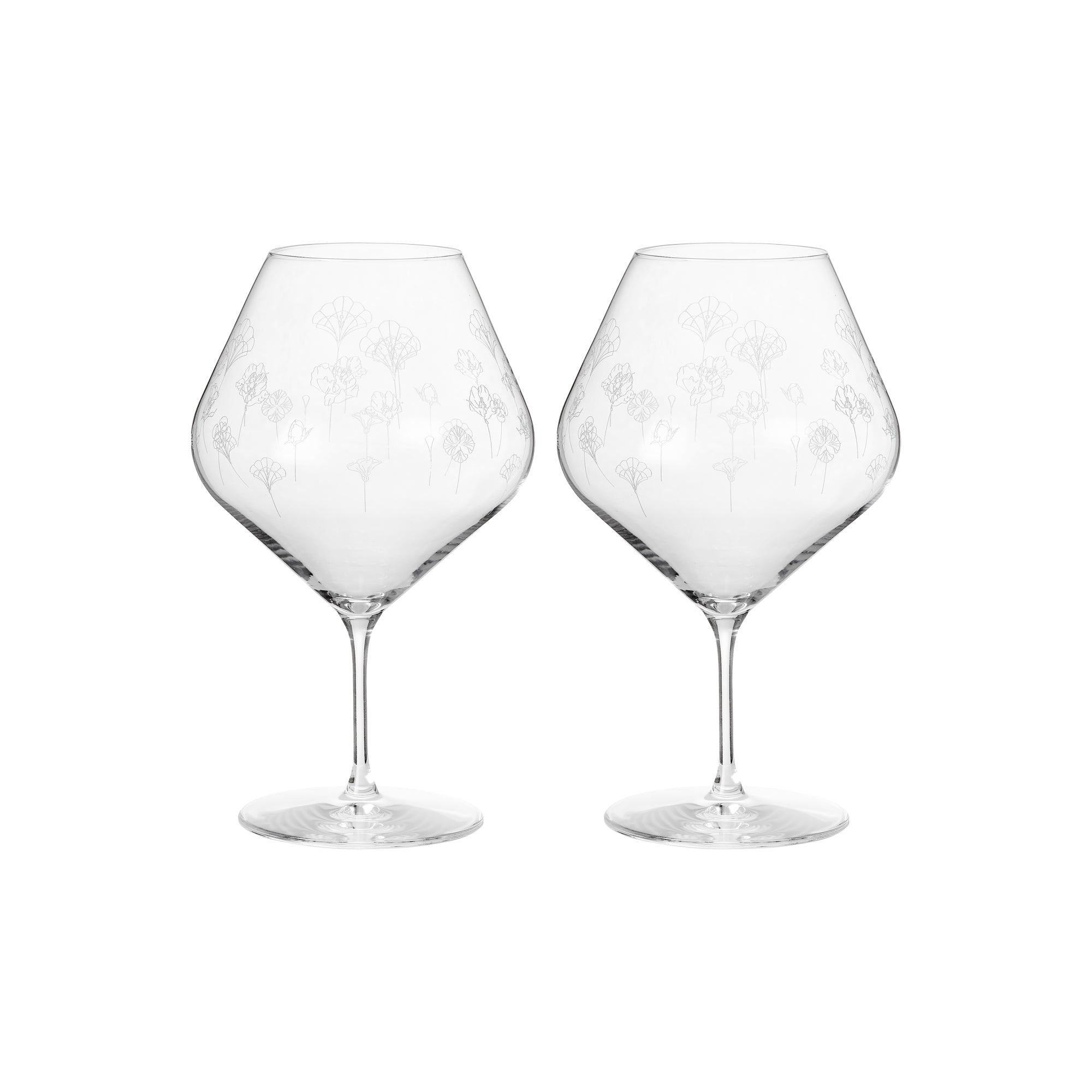 Flower wine XL - set of 2