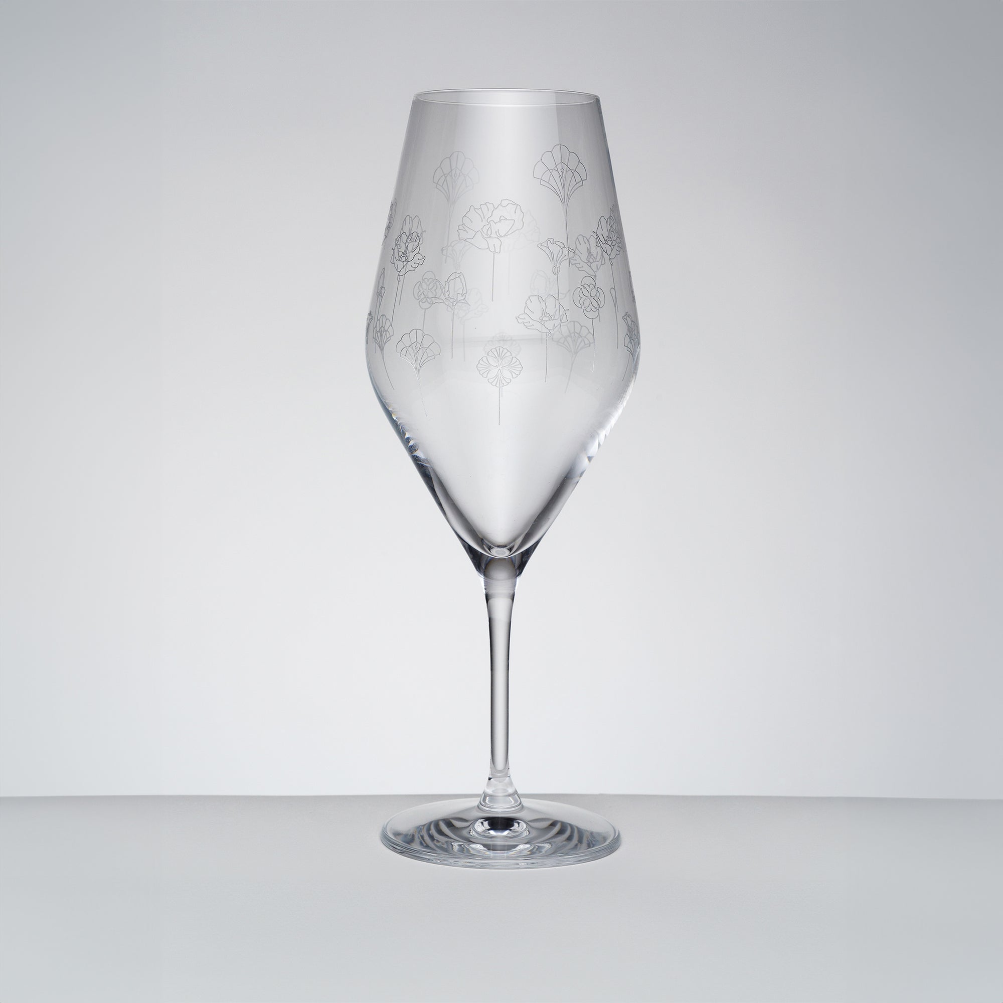 Flower champagne - set of 2