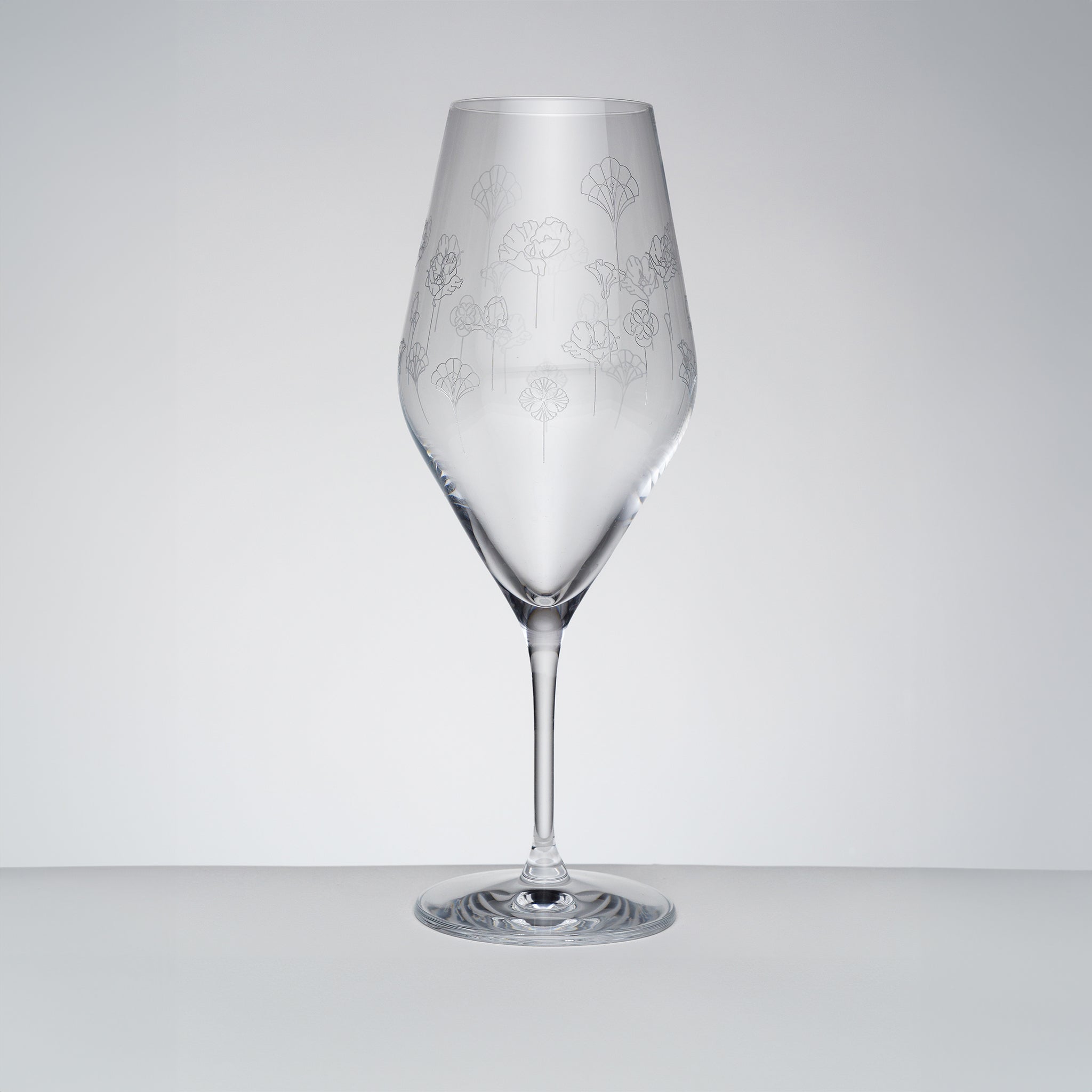 Flower champagne - set of 2