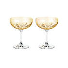 Crispy Gatsby Citrine // Amber - Set of 2