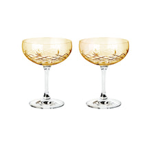 Crispy Gatsby Citrine // Amber - Set of 2