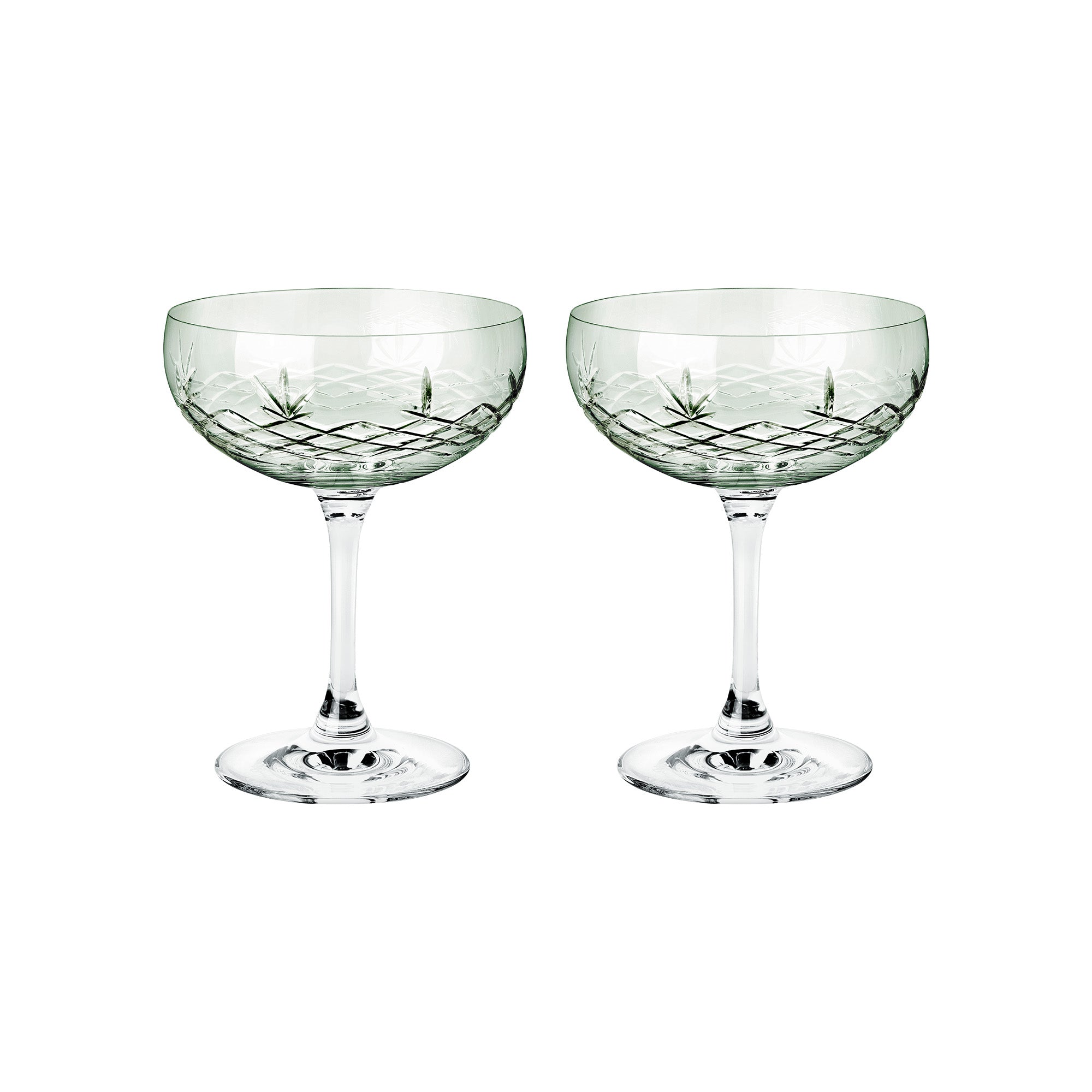 Crispy Gatsby Emerald // Green - Set of 2