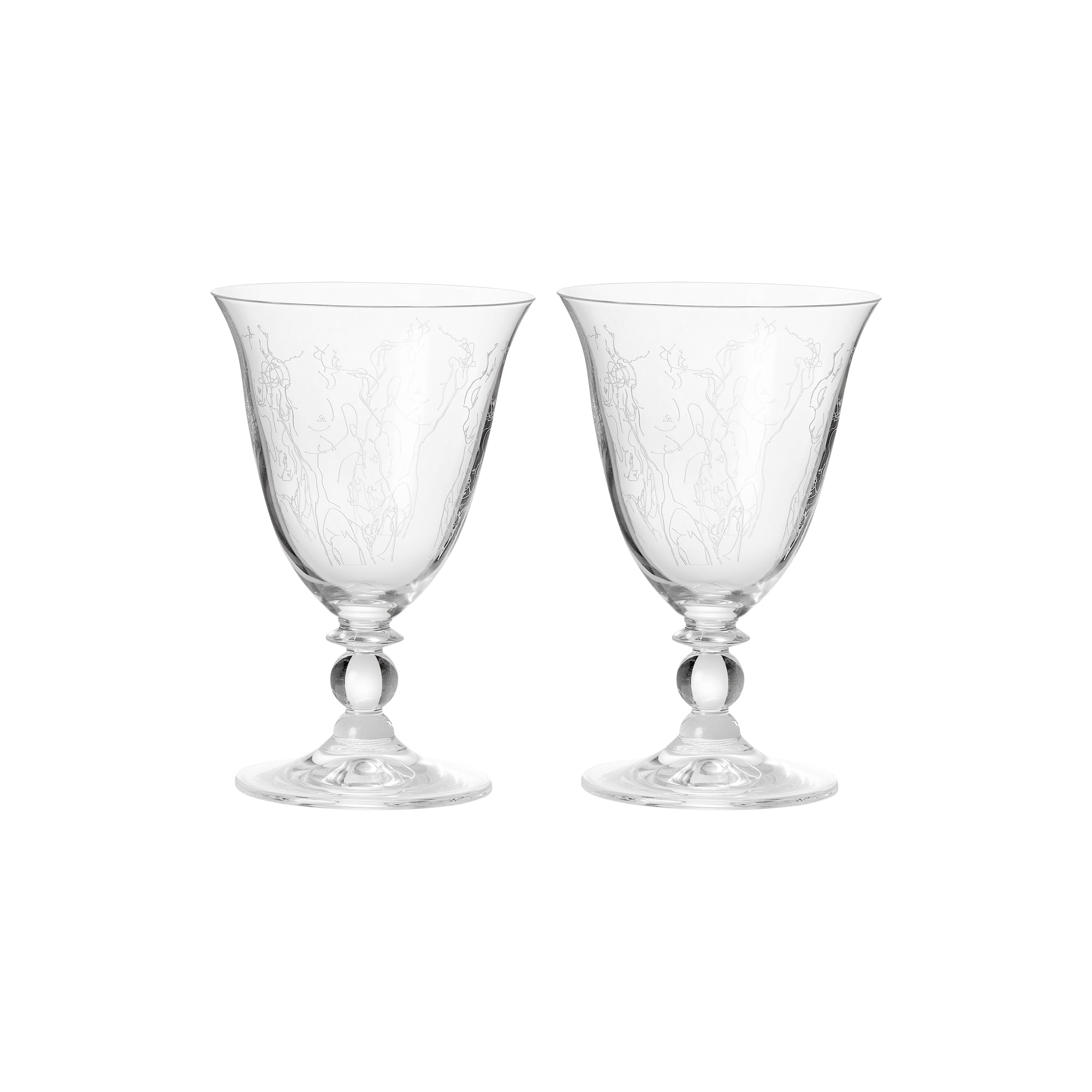 People red  - set of 2
