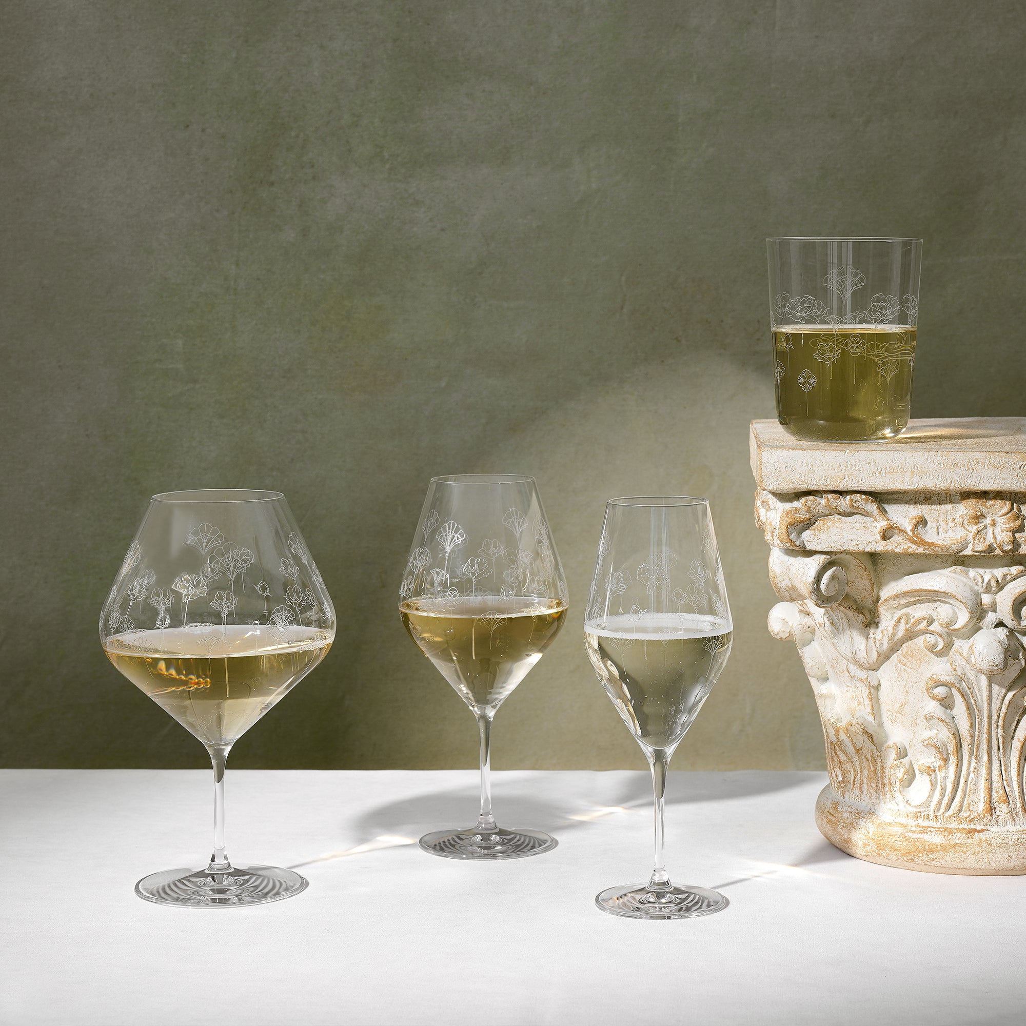 Flower wine XL - set of 2