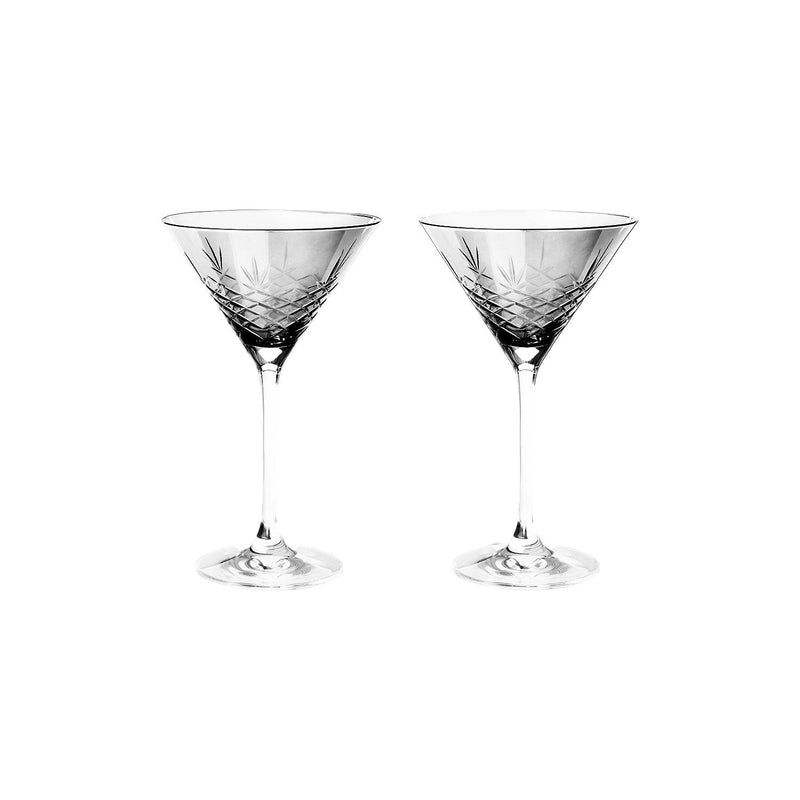 Crispy Cocktail Dark // Smoked - Set of 2