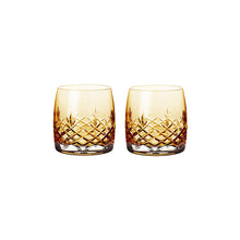 Crispy Aqua Citrine // Amber - Set of 2