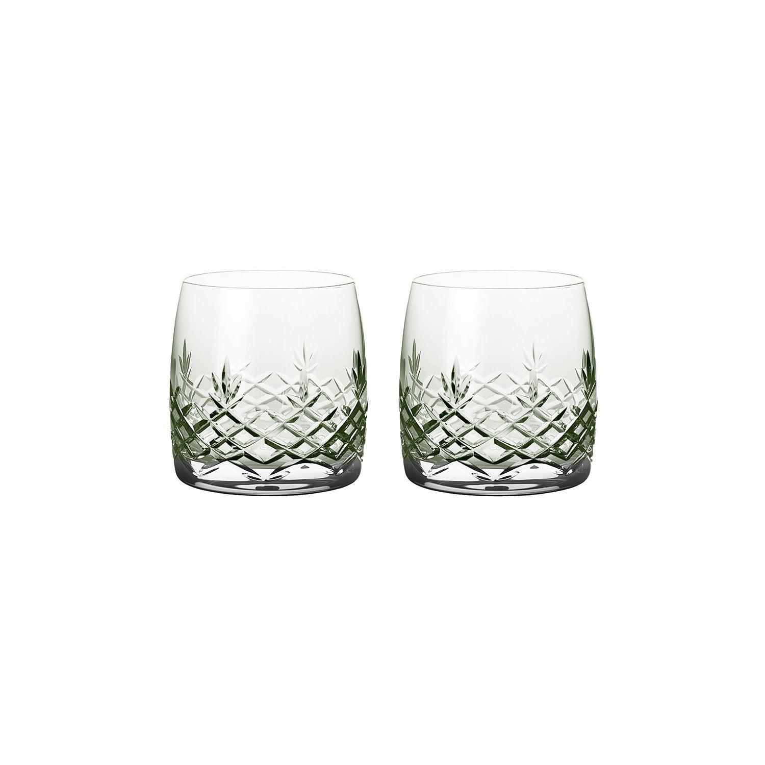 Crispy Aqua Emerald // Green - Set of 2