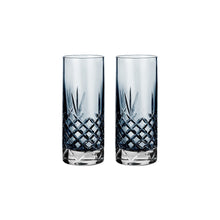 Crispy Highball Sapphire // Blue - Set of 2