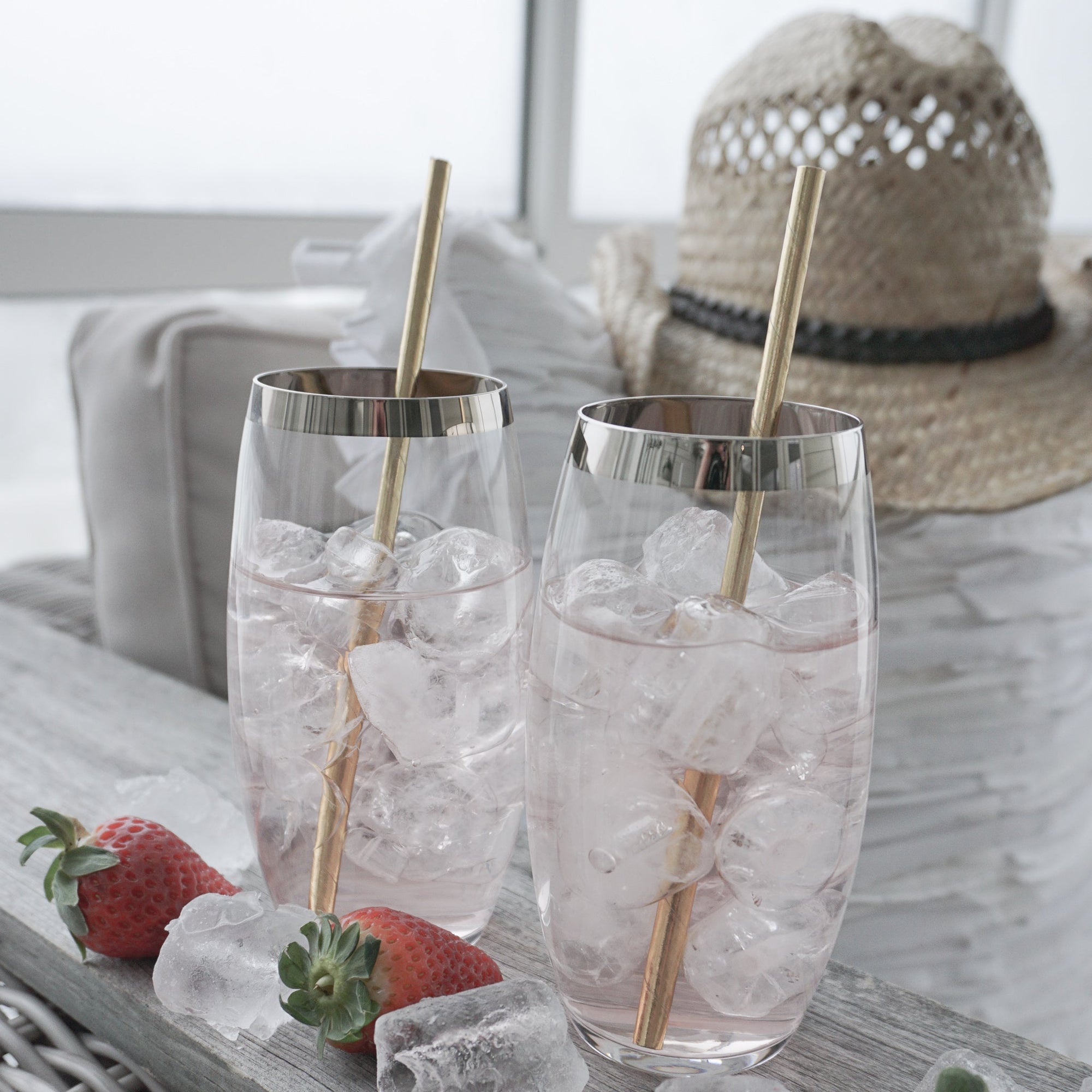 Platinum Highball - Set of 2