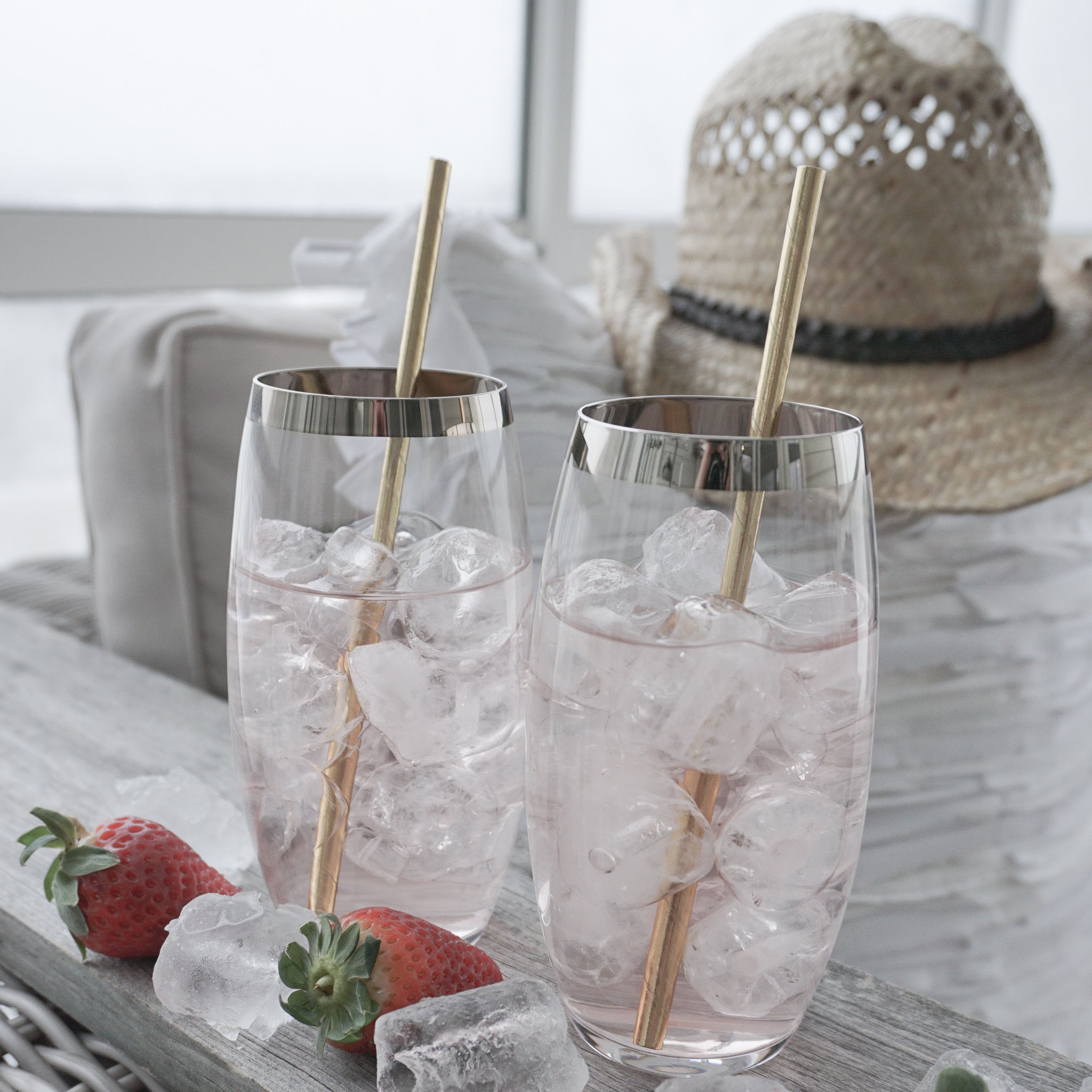 Platinum Highball - Set of 2