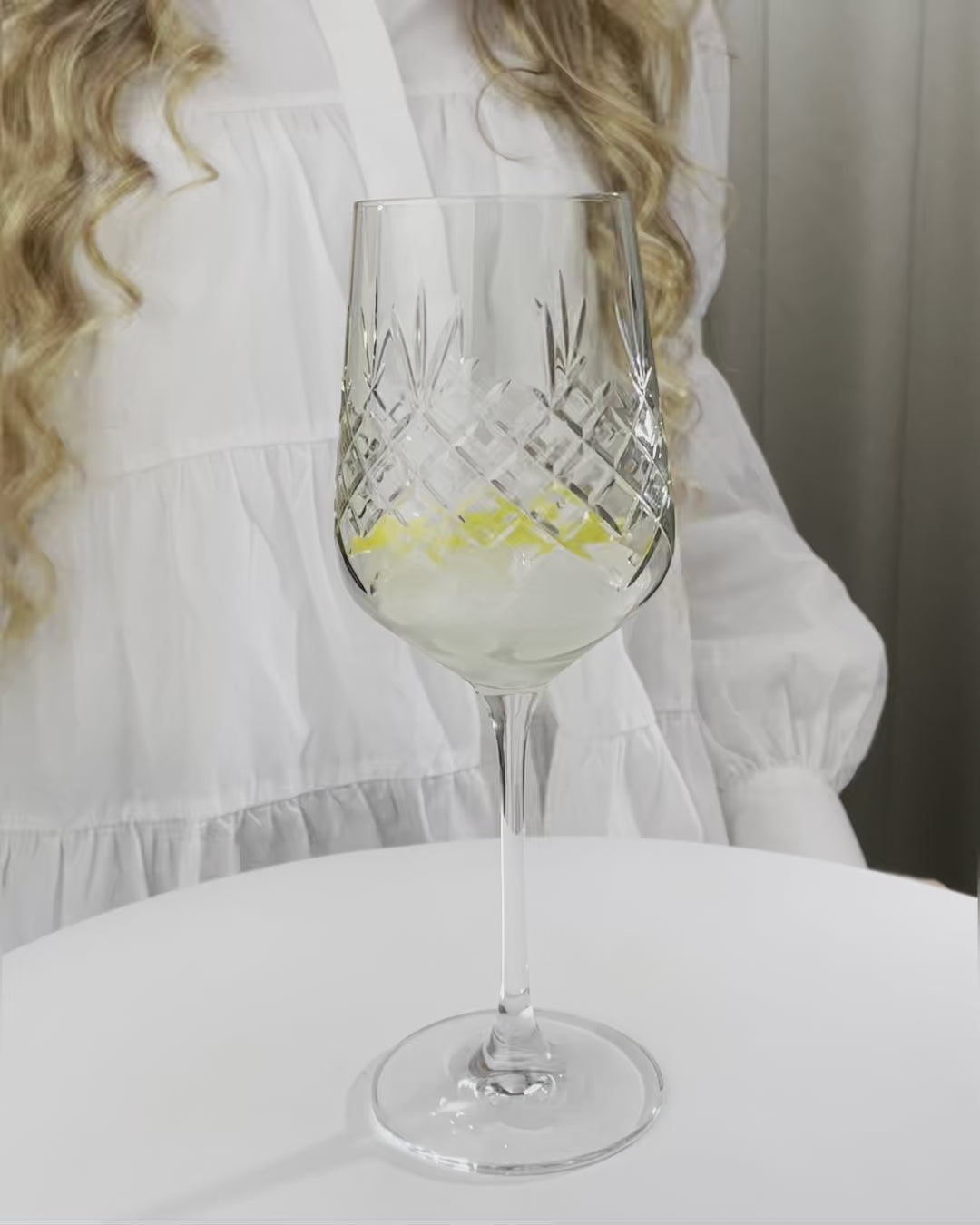Crystal White Wine Glasses - Timeless design – Frederik Bagger