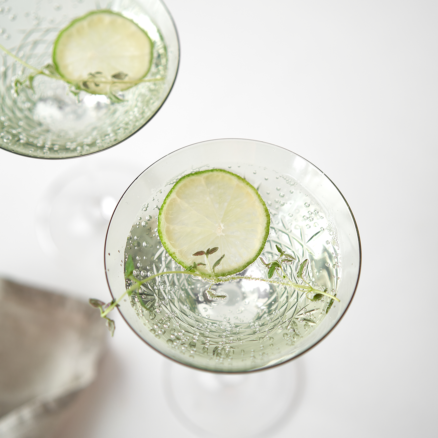 Crispy Cocktail Emerald // Green - Set of 2