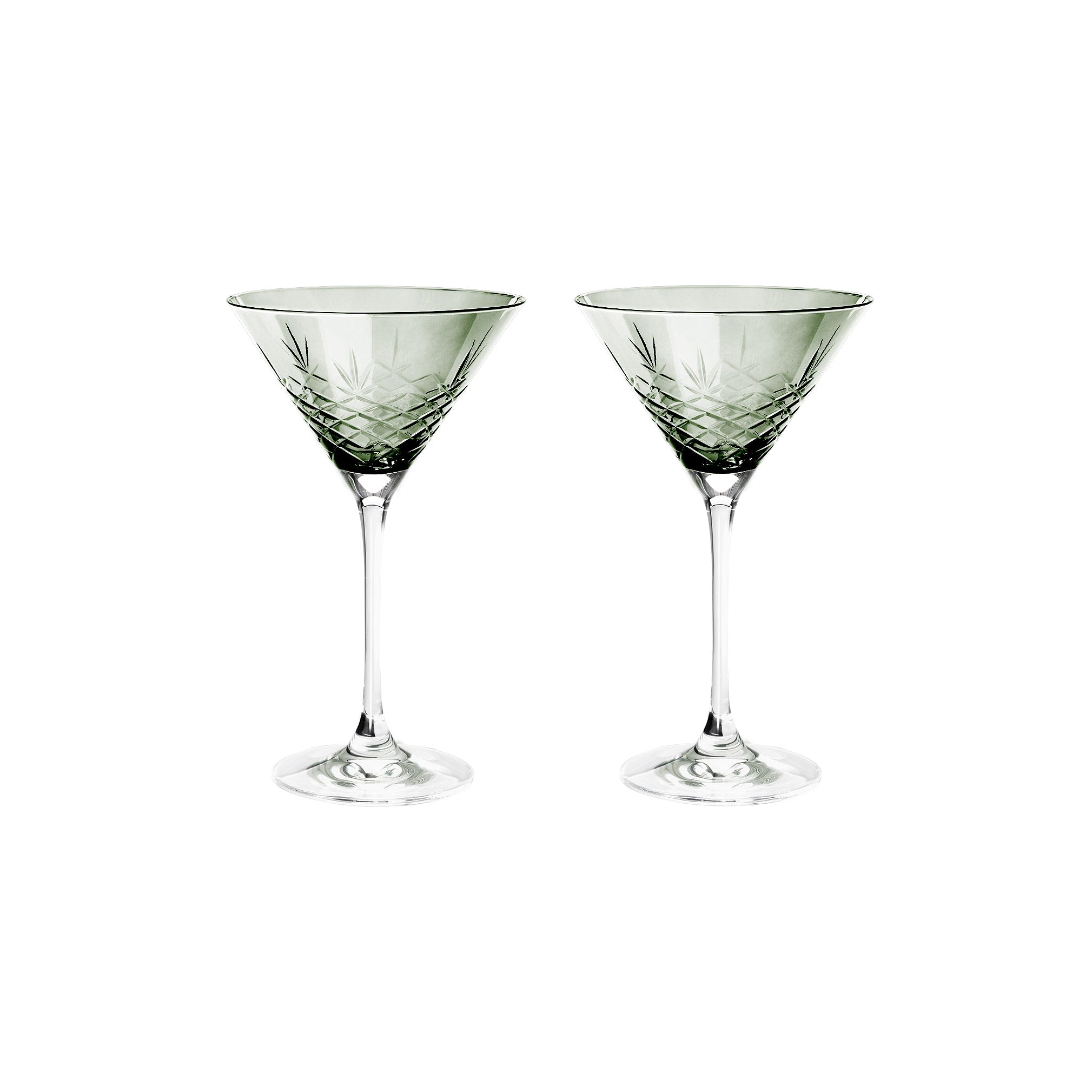 Crispy Cocktail Emerald // Green - Set of 2