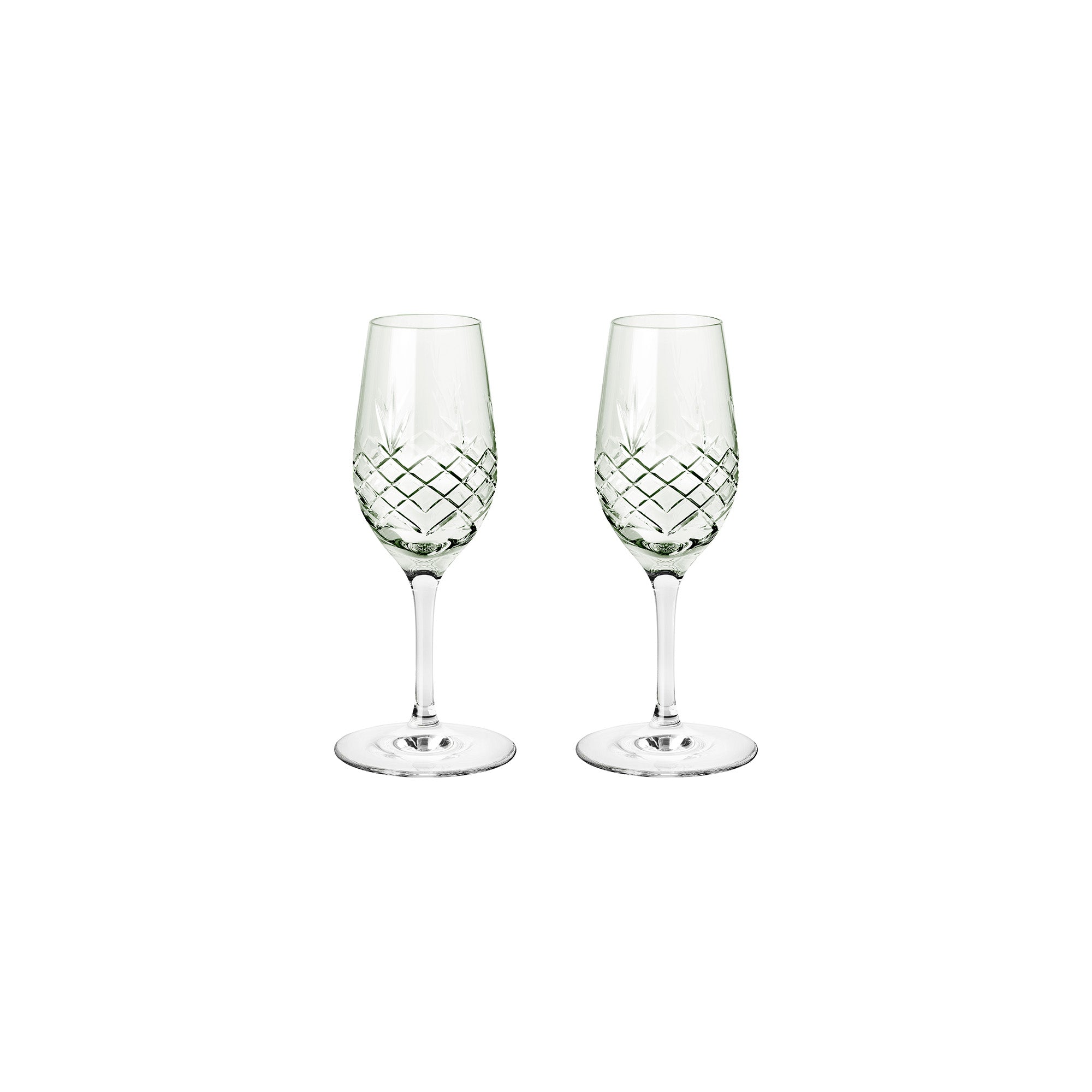 Crispy Port Emerald // Green - Set of 2.