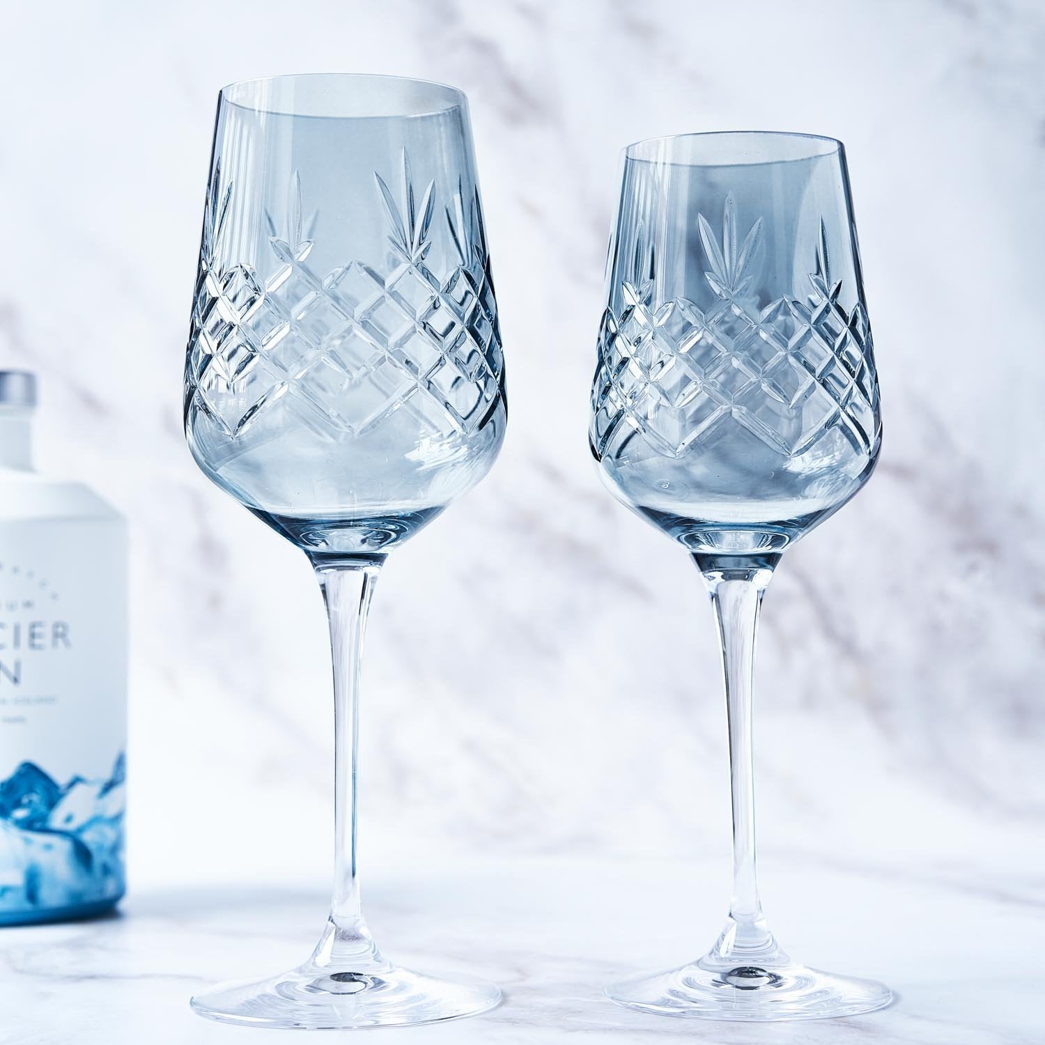 Crispy Madame Sapphire // Blue - Set of 2