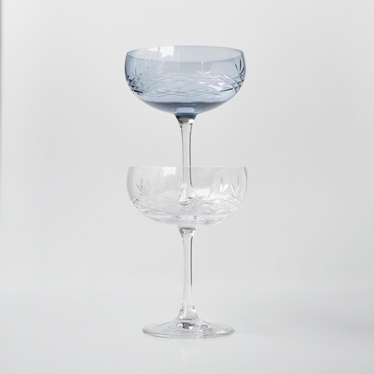 Crispy Gatsby Sapphire // Blue - Set of 2